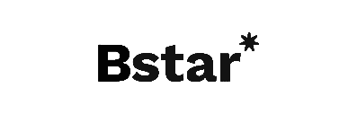 bstar logo black
